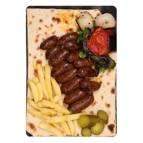 13.00$ صحن مقانق