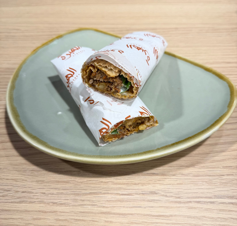 5.50$ كباب حلبي ساندويش