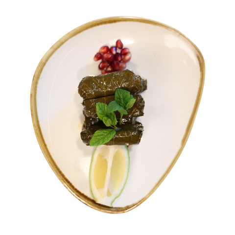 6.50$ صحن ورق عنب 8 حبات