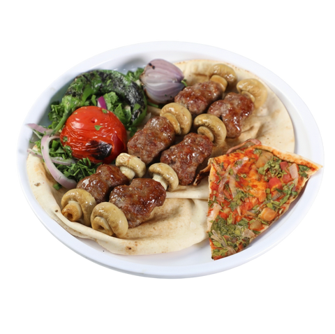 15.00$ صحن كباب فطر