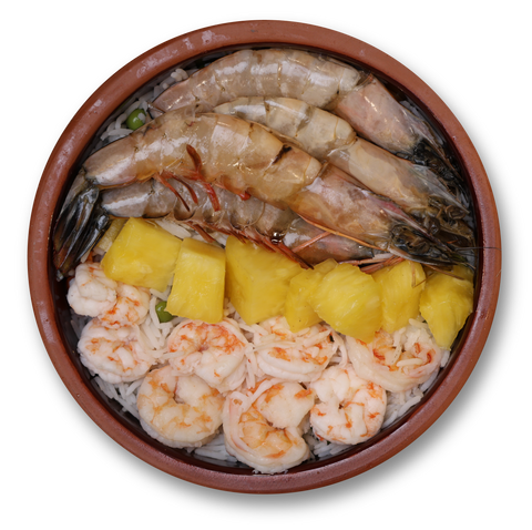 فخارة رز وقريدس تايلندي